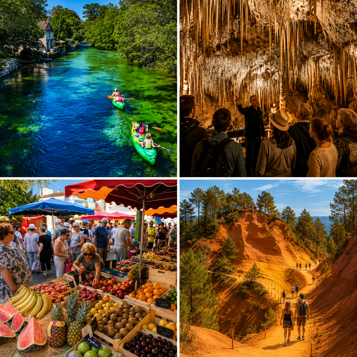 Vacances en famille dans le Vaucluse